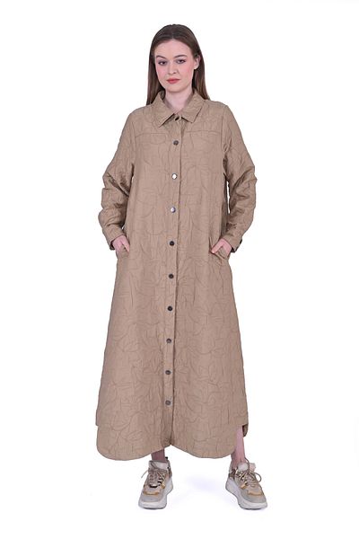Invee Invee 7039 Camel Quilted Cap