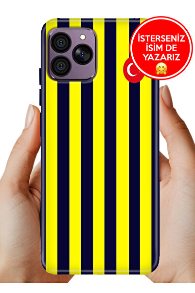 HİKİNG A41 Kılıf FullCover Resimli Desenli Silikon Çubuklu-Forma