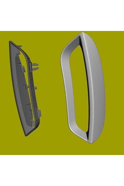 swordslife Smart w453 a453 new fortwo iii front bumper grille