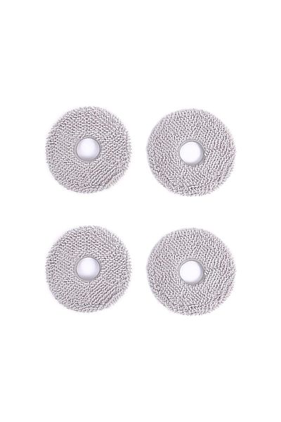 Ecovacs Set of 4 Ecovacs washable mop refills compatible with X1/X1e OMNI/X1 TURBO/T10 TURBO/T20 OMNI