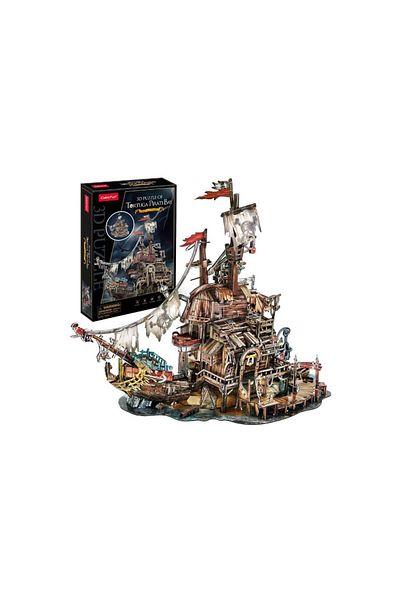 Cubic Fun - 3D Puzzle Pirate Ship 218 Pieces