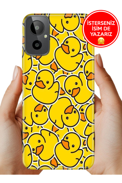 General Mobile GM 23 SE G314 Kılıf Baskılı Life Style Kapak Silikon Civcivler