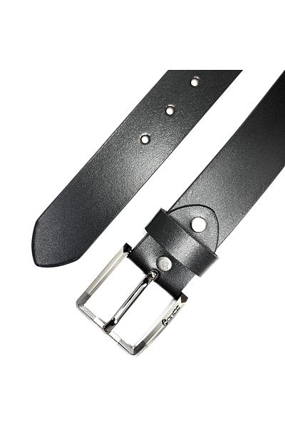 Force Genuine Leather Belt Men - Semi-Casual Men's Belt, Gifts - Black & Brown Men’s Leather Belt for Men