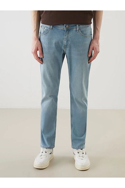 LC Waikiki LCW Jeans Green 779 Pantaloni de jeans pentru bărbați cu ajustare normală