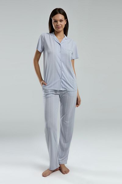 Pierre Cardin Set de pijamale pentru femei din țesătură din jerseu Baby Collar