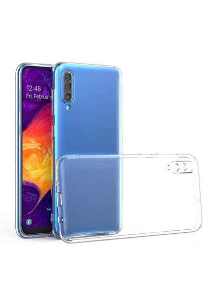 izzytech حافظة سيليكون مرنة شفافة عديمة اللون متوافقة مع هاتف Samsung Galaxy ...