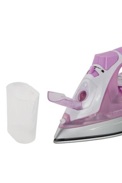 ESPERANZA ESPERANZA Κεραμικό Σίδερο από Τούλι, 2400W (Λευκό/Ροζ)