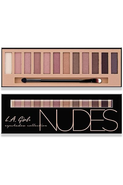 L.A. Girl Beauty Brick Eyeshadow, Nudes, 0.42 Ounce