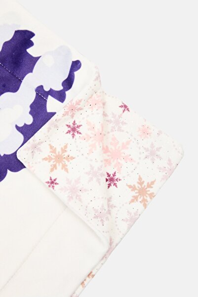 NİCİ Plush Cosy Winter Blanket 14 x 1cm, Purple