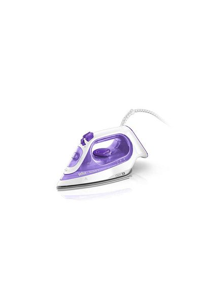 Braun Fier de calcat Braun SI 3042 VI, 2350 W, Rezervor 0.27 l, Jet de abur 160 g/min (Violet/Alb)