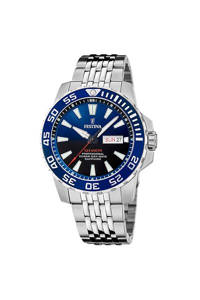 FESTİNA Ρολόι Festina F20661/1 για άνδρες, Quartz, 45mm, 20atm