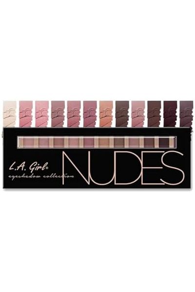 L.A. Girl Beauty Brick Eyeshadow, Nudes, 0.42 Ounce