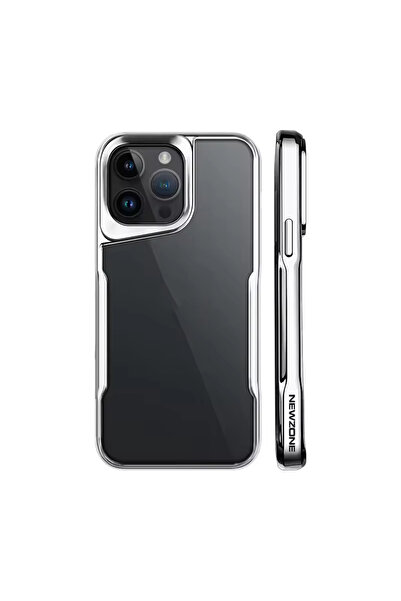 EDELFU İPhone 14 ProMax UYUMLU Sararmaz Yanları Kalın Sert Kamera Çevresi Çık...