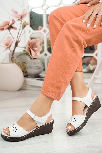 Khayt Rona Genuine Leather Anatomical Orthopedic Comfortable Women's Sandals