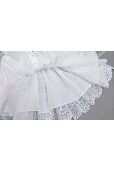 nannie White Lusi Girl Dress - 18-24 months