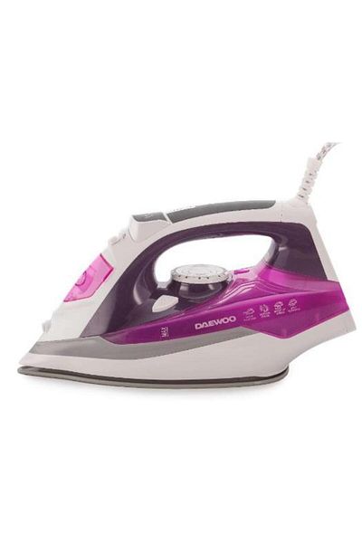 Daewoo Fier de calcat Daewoo DSI20P, 2400 W, 350 ml, Talpa ceramica (Mov)