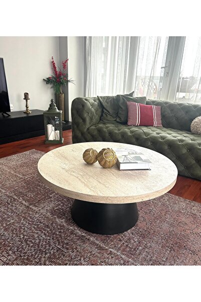 desping MODERN ORTA SEHPA  BOHEM CENTRAL TABLE TRAVERTEN SUNTALAM TABLA  85 Ç...