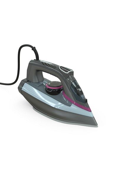 TESLA Fier de calcat Tesla IR400GP, 3100 W, talpa ceramica, rezervor 380 ml, 25g/min, Functie Anti-Calcar