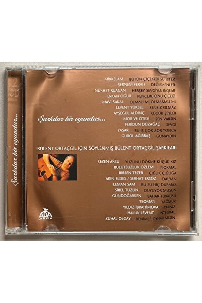 Ada Müzik Bülent Ortaçgil Spoken Bülent Ortaçgil Songs for Bülent Ortaçgil Do...