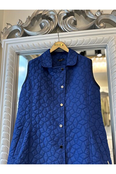 Invee İNVEE 7099 Kapitone Yelek - Sax