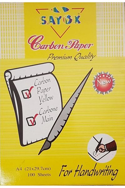 sayox A4 Size 100 Sheets Karash Papiyeddi