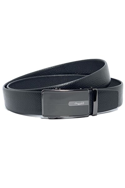 Classic Milano Genuine Leather Belt for men with Automatic Buckle, Men's Belt...