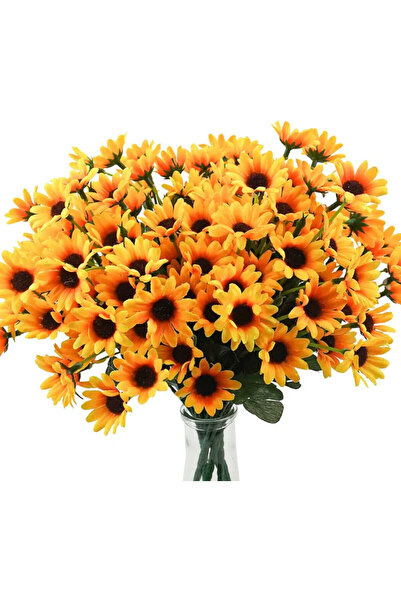 MD Aspiz Flowers 12 Demet Yapay Lüx Ayçiçeği Demeti 6Li ( SAKSISIZ ) Ayçiçek ...