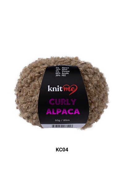knitme Curly Alpaca 50 gr | 04