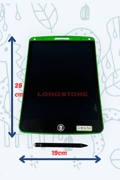 OYUNCAK STORE Gift Colorful Writing Tablet Lcd 12 Inch Drawing Writing Board with Pen Note Writing Training Tablet