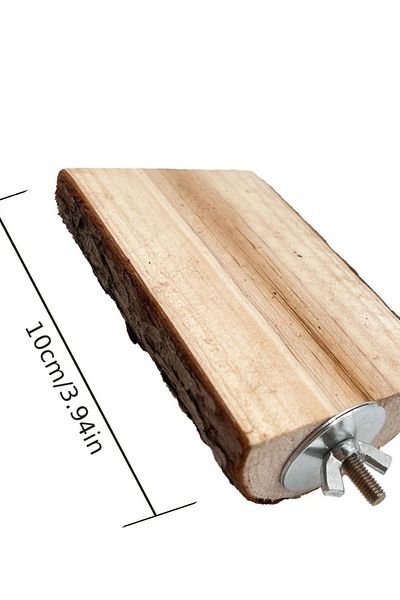 Alyones Oak Tree Parrot Sitting and Jumping Platform - Toy with Plastic Base