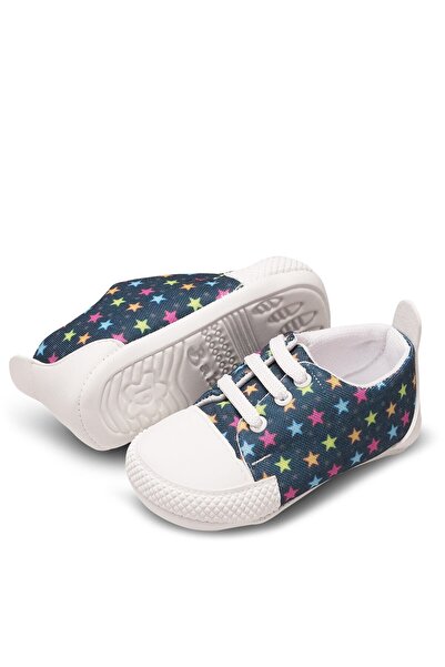 Kindo Baby Star Patterned Convers Baby Booties