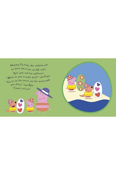 LADYBIRD BOOKS Peppa Pig: Peppa at the Beach (Board Book)
