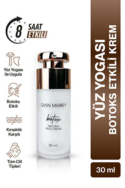 Gian Morey Botoks Etkili Kırışıklık Karşıtı Natural Face Cream 30 ml
