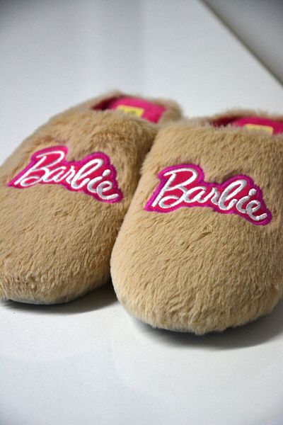 Barbie Papuci de casă pentru casă cu zestre, cadou cu telegondolă închisă în față