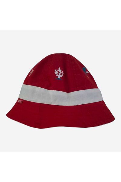 Aware Time Kitti 0-12 Months Men's Lighthouse Printed Baby & Kids Summer Fedora Hat