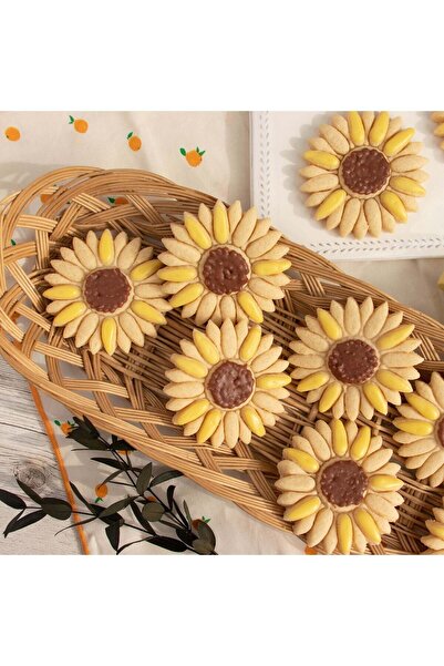 Hobist Ayçiçeği Kurabiye Kalıbı Ve Şeker Hamuru Kalıbı