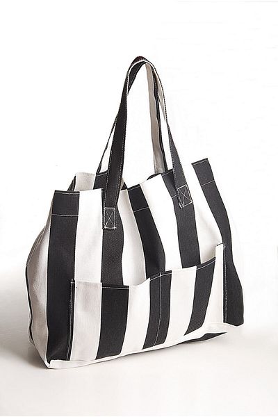 Hedwig Design Geantă de umăr/de pânză casual cu 2 buzunare pentru femei