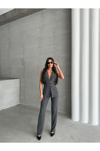 Ekim Store Set dublu de pantaloni cu vestă Bürümcük