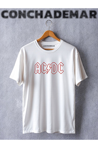 Vordevia AC/DC Štampano Oversize kroj majica