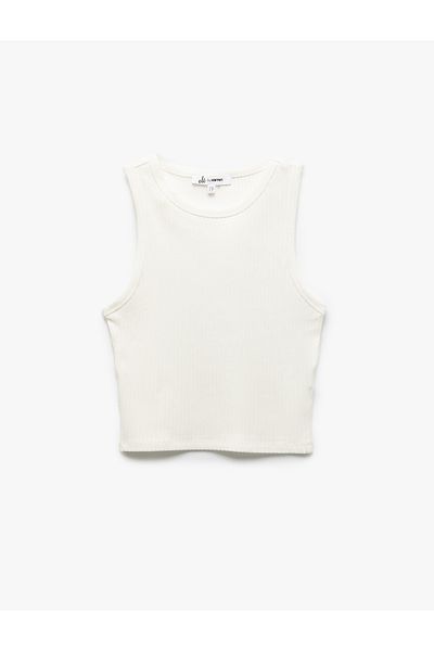 Koton New Season Crew Neck Sleeveless Cotton Slim Fit Women's Undershirt