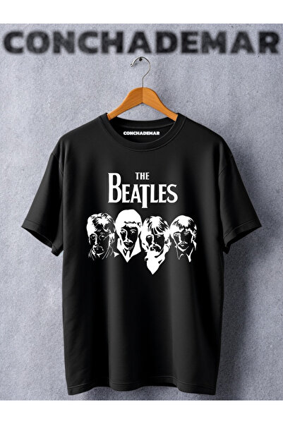 Vordevia Majica The Beatles Štampano Oversize kroj