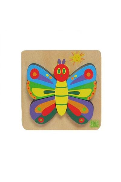 Rainbow The Very Hungry Caterpillar | Butterfly wooden puzzle game