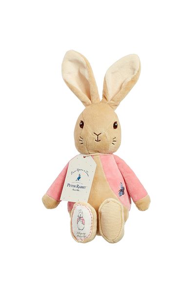 Rainbow Flopsy Rabbit plush toy, 26 cm