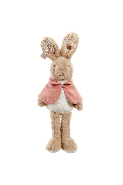Rainbow Flopsy Rabbit Plush Toy, Signature Deluxe Collection, 35 cm