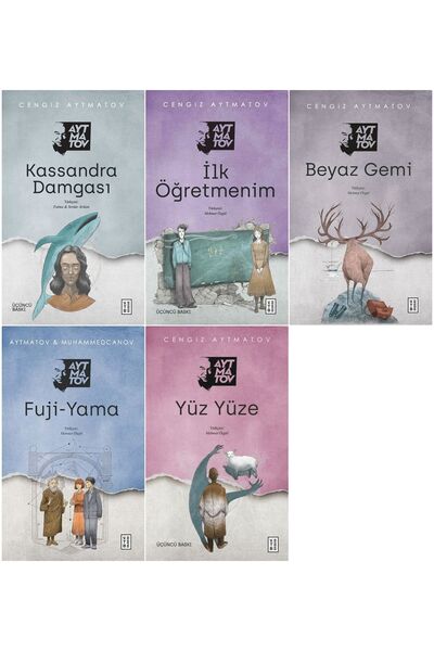 Ketebe Yayınları Kassandra Damgası + İlk Öğretmenim + Beyaz Gemi + Fuji-Yama ...