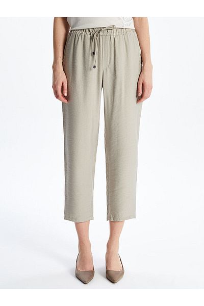 LC Waikiki Γυναικείο παντελόνι Loose Fit με ελαστική μέση