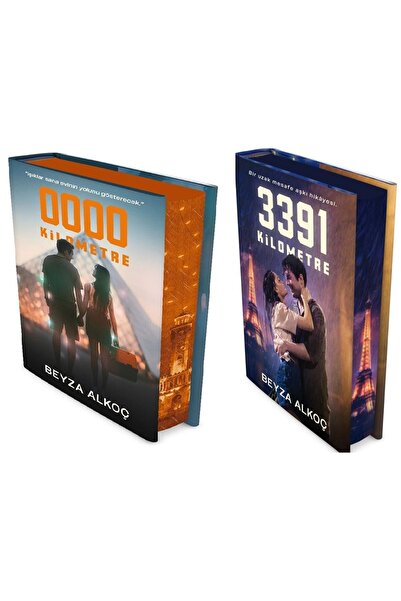 İndigo Kitap Sıfır Kilometre Ciltli Film Özel  - 3391 Kilometre Film Özel Ciltli 2 Roman Beyza Alkoç