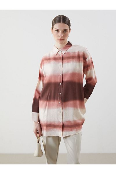 LC Waikiki Color Blocked Women's Shirt Tunic