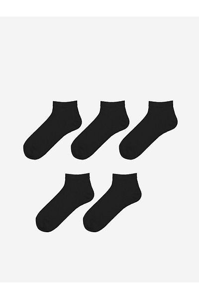 LC Waikiki New Season Bamboo Men's Booties Socks 5-Piece