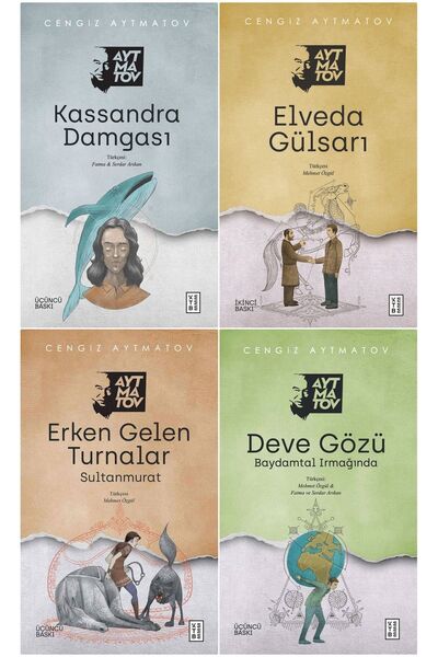 Ketebe Yayınları Kassandra Damgası + Elveda Gülsarı +Erken Gelen Turnalar + D...